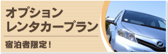 オプションレンタカープラン 宿泊者限定！